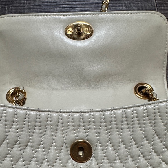 Bally Ivory Quilted Crossbody Bag - Picture 8 of 13